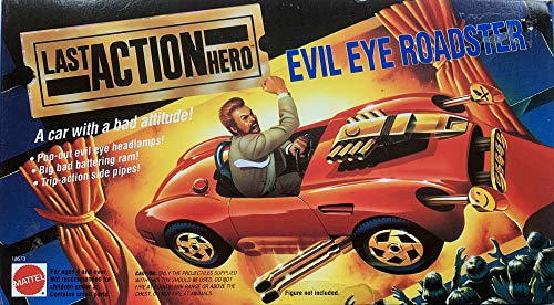 Vintage 1993 The Last Action Hero Jack Slaters Evil Eye Roadster Stunt Car - Brand New Factory Sealed Shop Stock Room Find