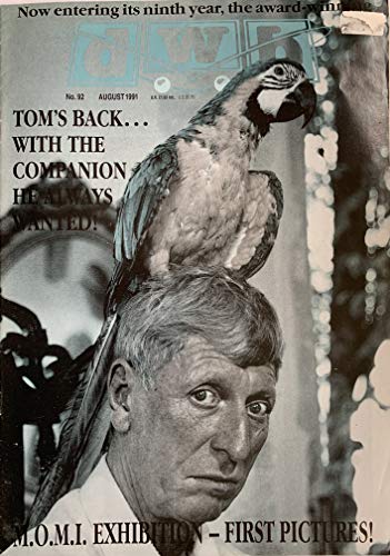 Vintage DWB Dreamwatch Bulletin Magazine Issue Number 92 August 1991 Tom Baker Who On Earth is