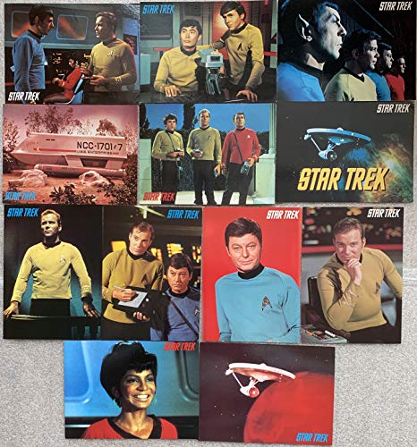 Postcards Vintage Star Trek 1989 Set Of 12 x Individual By Engale Marketing - Unsold Shop Stock