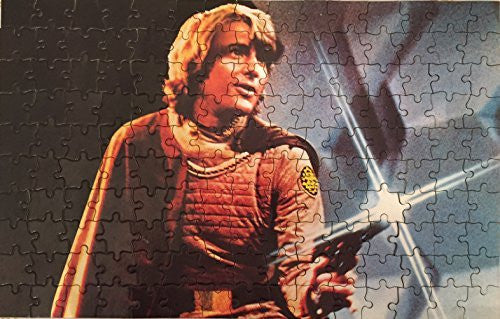 Battlestar Galactica Vintage 1978 Waddingtons 150 Large Piece Jigsaw Puzzle Number 138D Starbuck The Hero Complete In The Original Box