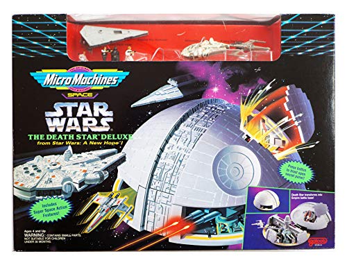Star Wars Vintage 1994 A New Hope Micro Machines The Death Star Deluxe Action Play Set Ultra Rare Shop Stock Room Find