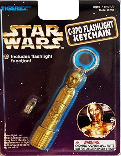 Star Wars C-3po Flashlight Keychain