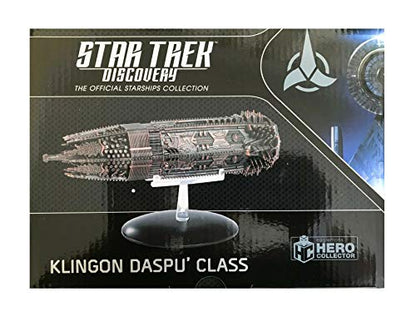 2019 Star Trek Discovery The Offical Starships Collection The Klingon Daspu Class Starship XL Version - By Eaglemoss Shop Sock Room Find.