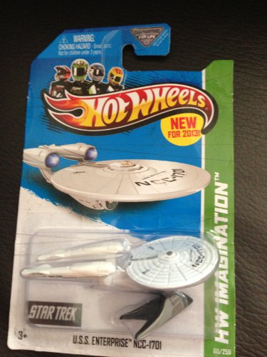 Hotwheels Star Trek Movie 2009 / 2013 into darkness U.S.S. Enterprise ncc-1701