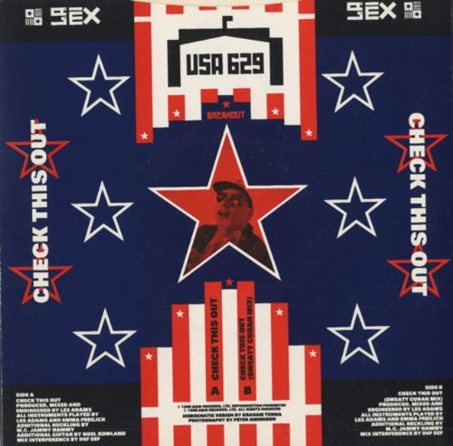 LA Mix A.Side Check This Out, B.Side Check This Out Cuban Mix A&M Records Label 1988, 7 inch vinyl Single