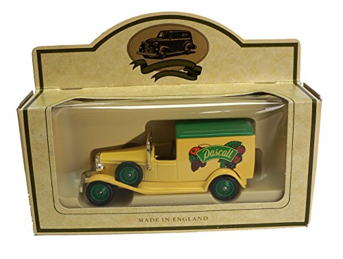 Vintage 1986 Lledo Models Of Days Gone 1936 Packard Delivery Van Pascall Diecast Replica Vehicle - New In Box - Shop Stock Room Find