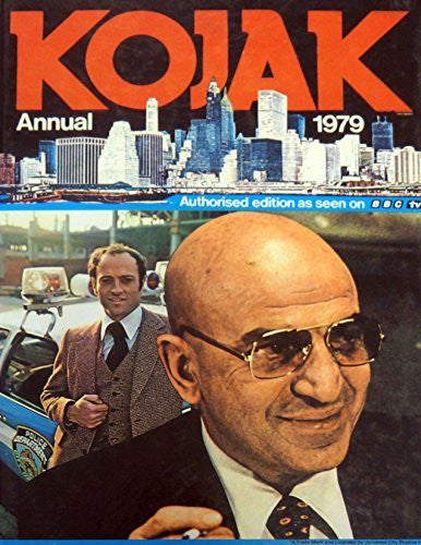 Vintage Kojak Annual 1979 Telly Savalas Based On The Popular Television Show