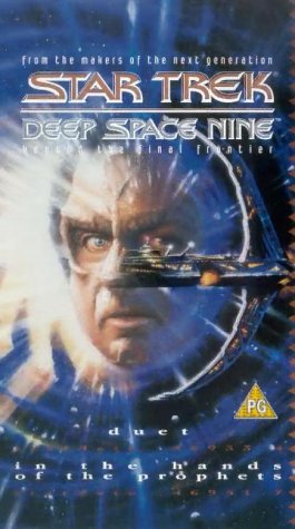Vintage 1993 Star Trek Deep Space Nine Double Episode VHS Video Cassette Vol 10 - Duet / In The Hands Of The Prophets - Former Shop Stock