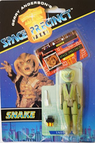 Gerry Andersons Space Precinct 2040 Snake Action Figure - Brand New Shop Stock Room Find