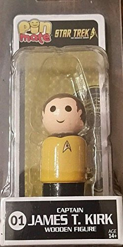 Star Trek: The Original Series Captain James T Kirk Pin Mate by Bif Bang Pow!