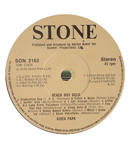 Beach Boy Gold / Lady Be Good [7" Vinyl] [Vinyl] Gidea Park