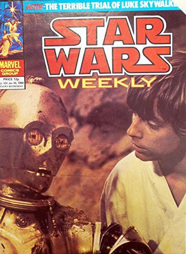 Star Wars Weekly,No 101, January 1980, Marvel Comics,Space Fantasy