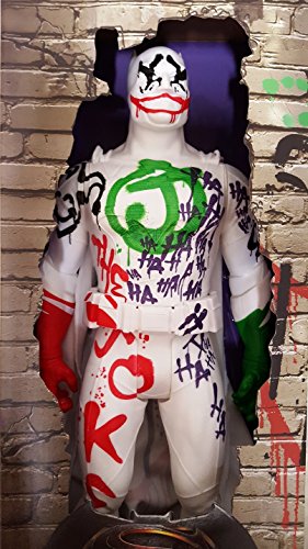 Vintage 2010 Jakks Pacific Batman v Superman: The Jokers Wild Batman 20-Inch Big Figs Action Figure - Convention Exclusive