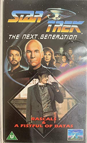 Video Cassette Vintage 1992 Star Trek The Next Generaation VHS Number 67 - Rascals / A Fistful Of Datas