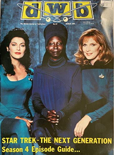 Vintage DWB Dreamwatch Bulletin Magazine Issue Number 87 March 1991 Star Trek The Next Generation Season 4