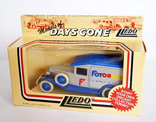 Vintage 1986 Lledo Models Of Days Gone 1936 Packard Delivery Van Fotorama A World Of Colour Diecast Replica Vehicle - New In Box - Shop Stock Room Find