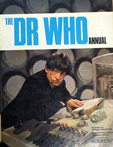 Vintage The Dr Who Annual 1969 - Final Patrick Troughton Annual - Unsold Former Shop Stock