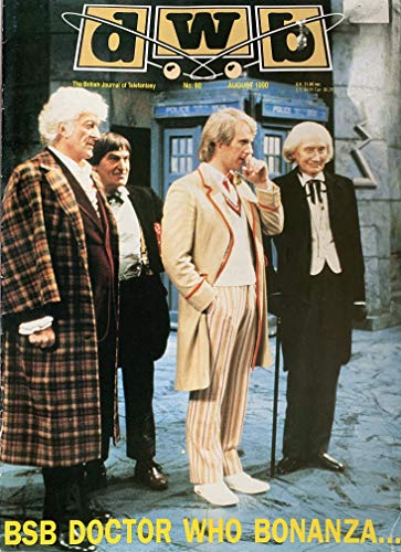 Doctor Who dwb TV Magazine No 80 August 1990 [Paperback] Doctor Who dwb Magazine