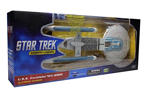 Vintage Diamond Select 2014 Star Trek III The Search For Spock Electronic U.S.S. Excelsior NCC-2000 Replica Model Starship - Brand New Factory Sealed Shop Stock Room Find