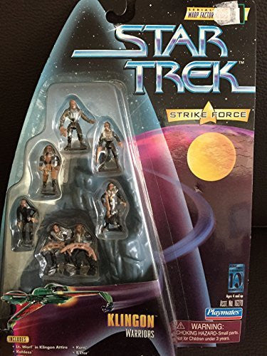 star trek warp factor series strike force - klingon warriors