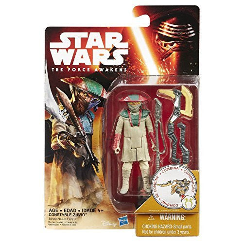 Star Wars The Force Awakens 3.75-Inch Figure Desert Mission Constable Zuvio