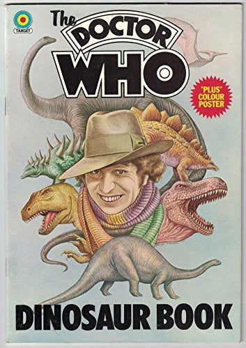 Vintage 1976 The Doctor Who Dinosaur Book Paperback Book With Pull Out Poster - Shop Stock Room Find