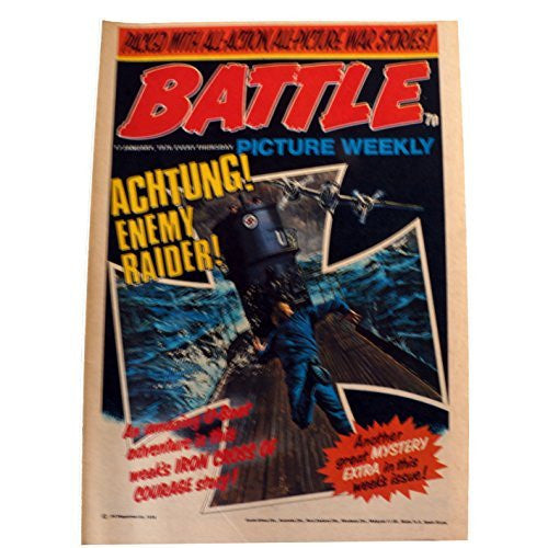 Vintage Battle Picture Weekly Boys Comic Every Thursday 17th January 1976 By IPC Magazines Ltd