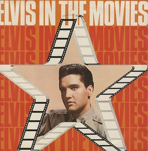 Elvis In The Movies 16 Track 12" Vinyl Album. RCA Records Label 1978 On Behalf Of Readers Digest, 12" inch vinyl 16 Track Album