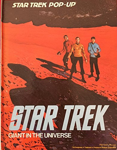 Star Trek Pop-Up Giant In The Universe Hardback Book By Random House 1977