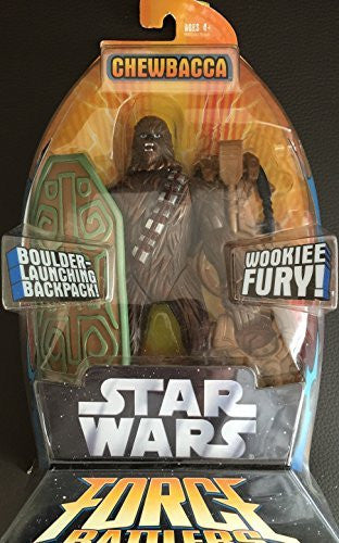Vintage 2005 Star Wars - Force Battlers Wookie Fury Chewbacca Action Figure - Brand New Shop Stock Room Find