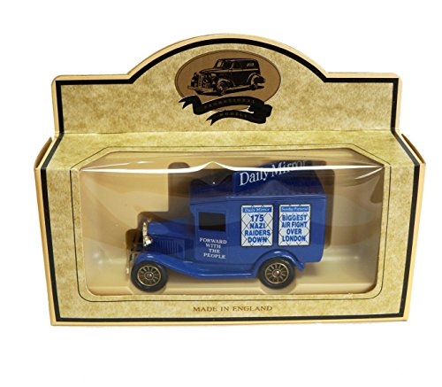 Vintage Lledo 1983 Promotional Models Of Days Gone 1934 Ford Model A Daily Mirror Delivery Van Diecast Replica Vehicle New In The Box - Shop Stock Room Find