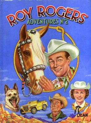 Vintage Roy Rogers Adventures No. 2 Annual from 1958 - Starring the famous cowboy Roy Rogers and his trusted stallion Trigger