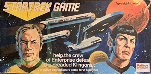 Vintage 1975 The Original Series Star Trek Game - An Action Packed Board Game Foe 2 - 6 Players By Palitoy Broadgate - In The Original Box