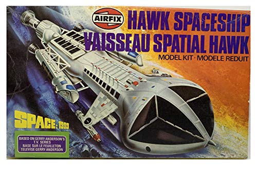 Space 1999 Vintage Gerry Andersons Hawk Spaceship Plastic Model Kit By Airfix 1975 Fully Assemled And In The Original Box