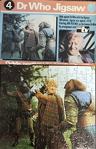 DOCTOR WHO Dr Vintage 1972 Pleasure Products 100 Piece Jigsaw Puzzle Number 4, Odds Against Dr Who (Jon Pertwee) And The Ogrons