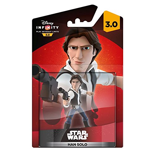 Disney Infinity Series 3.0 Star Wars Han Solo Action Figure With Quick Draw Action