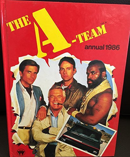 Vintage The A Team Annual 1986 World Distributors Large Hardback Book Based On The Television Series