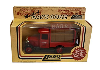 Vintage Lledo 1983 Models Of Days Gone 1934 Chevrolet Barrs Beer Bottle Truck Delivery Van 1:76 Scale Diecast Collectable Replica Model Vehicle New In Box - Shop Stock Room Find