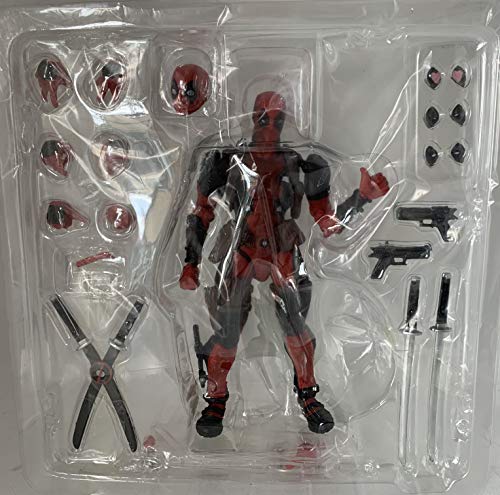 Action Figure Marvel Comic 6 Inch Deadpool Complete with Interchangeable Head And Hands - Shop Stock Room Find