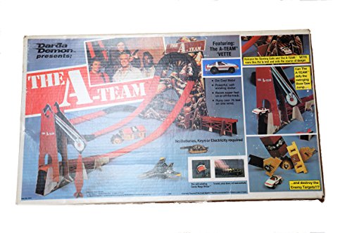 Team Vintage Ultra Rare 1983 Darda Demon Presents The A Mountain Speedway Race Set With Die Cast Vette Shop Stock Room Find