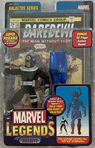 Vintage Marvel Legends Galactus Series Bullseye Highly Detailed Poseable Action Figure - Brand New Factory Sealed Shop Stock Room Find