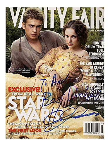 Vanity Fair Magazine Vintage March 2003 Exclusive Star Wars Special - Autographed By Hayden Christensen AKA Anakin Skywalker - Mint Condition