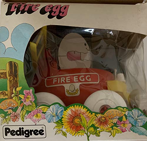 Action Figures Vintage Pedigree 1977 The Good Eggs - Fire Egg Truck - Shop Stock Room Find