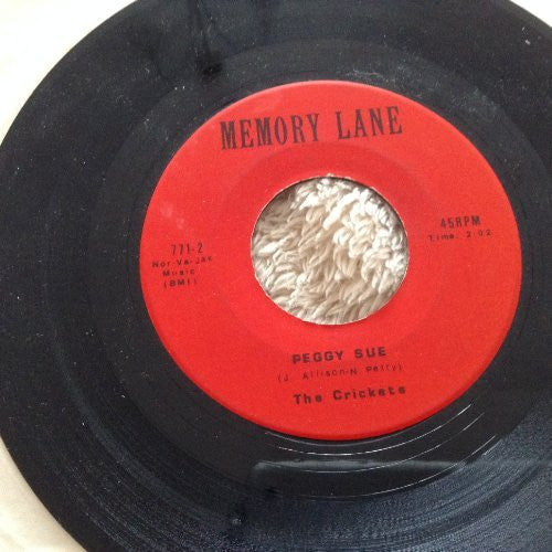 that'll be the day / peggy sue 45 rpm single