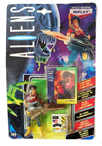 ALIENS SPACE MARINE LT RIPLEY WITH SPACE BASE CARD ZONE 4