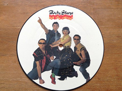 Rocky Sharpe And The Replays Picture Disc- Shout Shout Knock Yourself Out 7" Vinyl Picture Disc Single Record Chiswick Records Label 1981