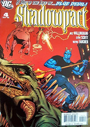 Vintage DC Comics Shadowpact - Featuring The Blue Devil In A Day / Night In the Life Of - Issue Number 4 - Fourth Issue October 2006