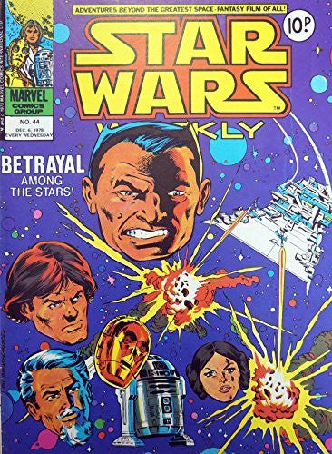 Star Wars Weekly,No 44, December 1978, Marvel Comics,Space Fantasy
