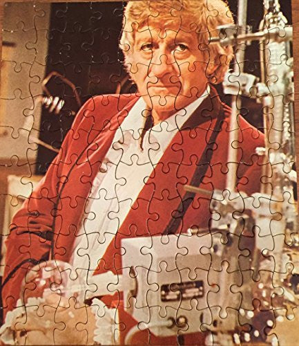 Dr Doctor Who Vintage 1972 Pleasure Products 100 Piece Jigsaw Puzzle Number 2, Dr Who (Jon Pertwee) At Work