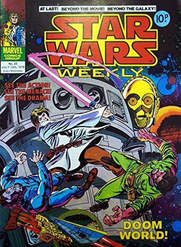 Star Wars Weekly,No 23, 1978, Marvel Comics,Space Fantasy